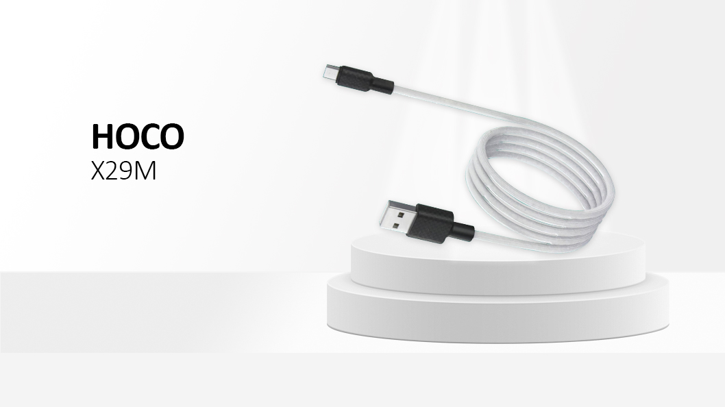 HOCO USB Cable - Superior X29 micro USB 1M White
