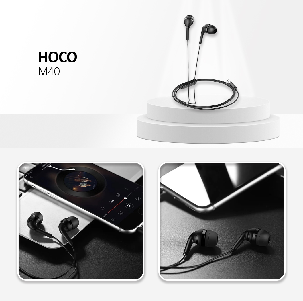 M40 Earphones Prosody Black