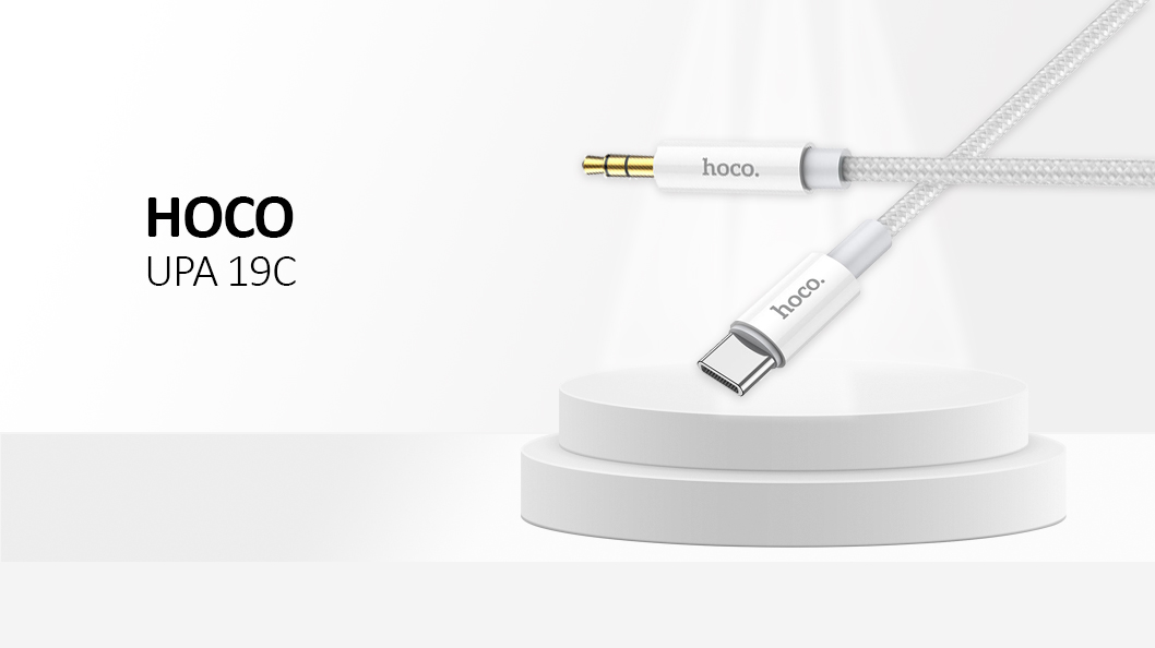 UPA19 digital audio conversion cable for Type-C Silver
