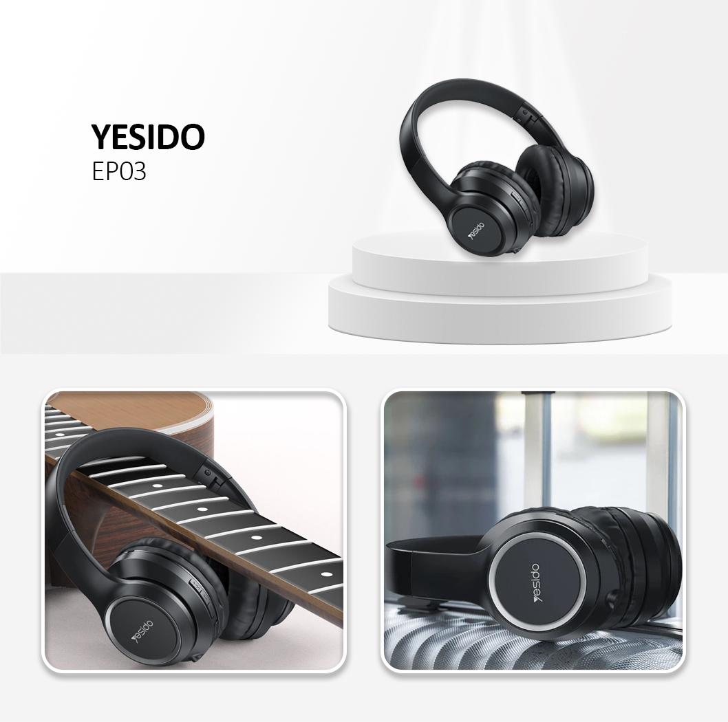 YESIDO EP03 Headset Black