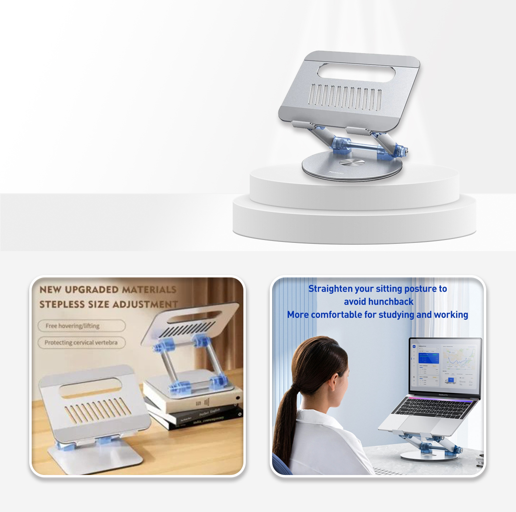 Laptop Holder Silver