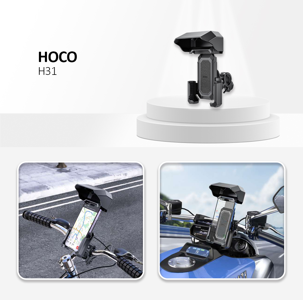 H31 Wild Wolf bicycle motorcycle universal holder black
