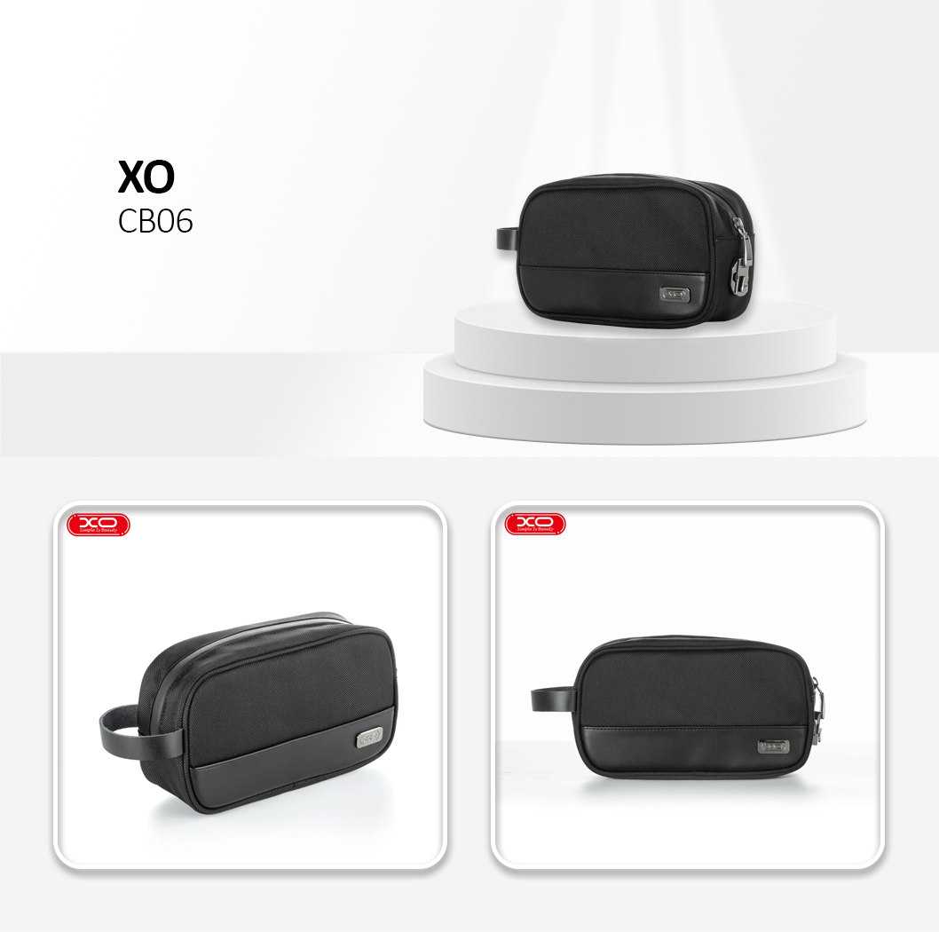 CB06 Clutch Storage Bag Black