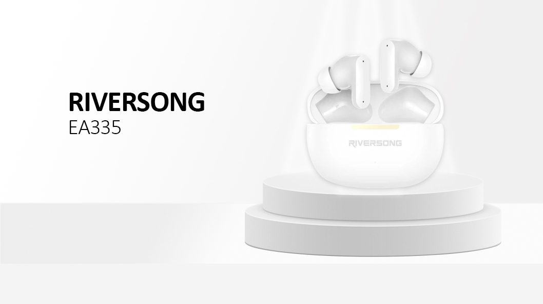 Riversong (Utopia H7) TWS Earbuds ANC/ENC White