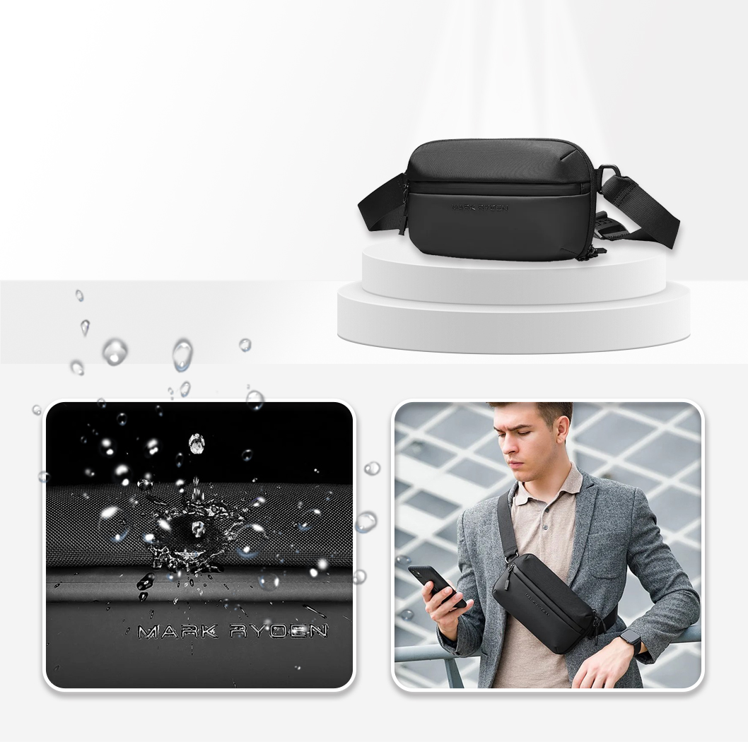 MR8712 Stylish Men Single Shoulder Chest Bag