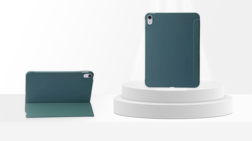 Tri-fold Stand Tablet Cover For iPad Air 11 Green