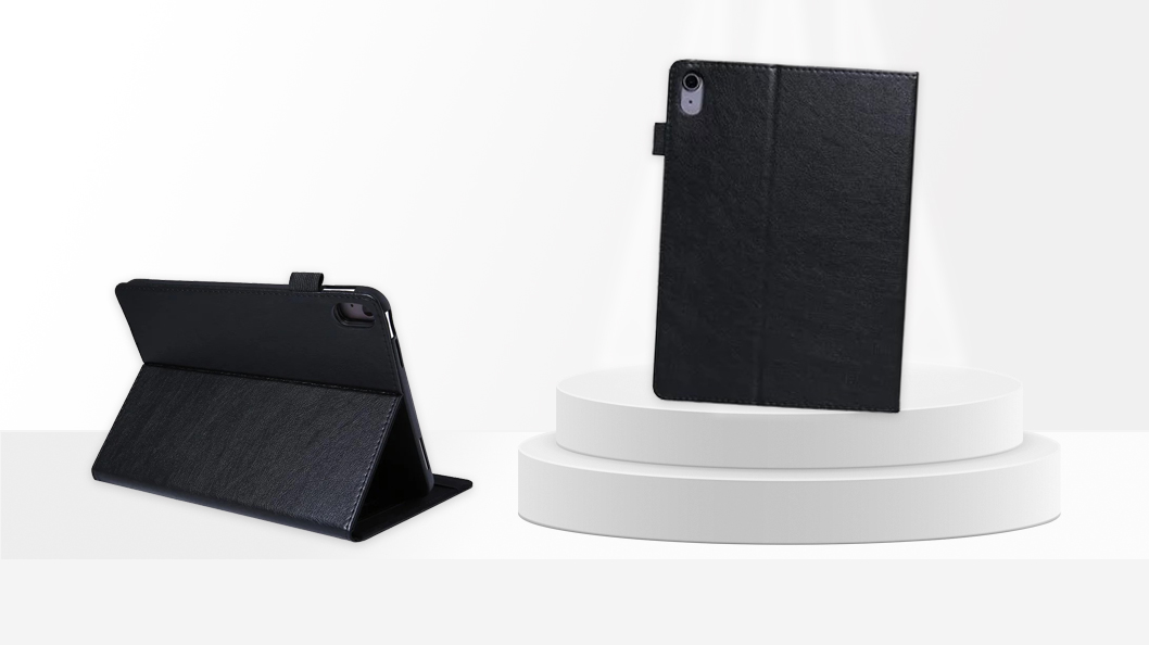 Tablet Flip Cover Case with Pens Holder For iPad 10.9 Black