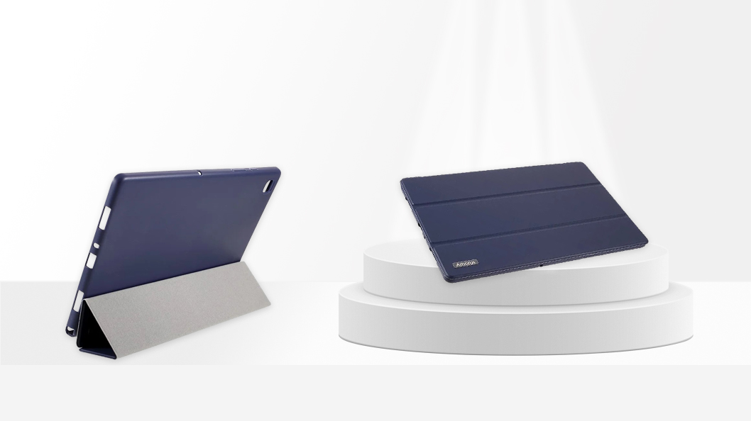 AMORUS Case with Stand  for Sam Galaxy Tab A7-Blue