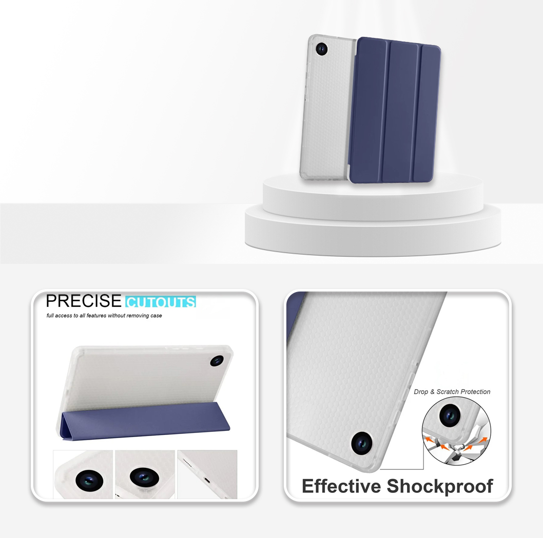 Tablet Stand Cover Case For Samsung Galaxy Tab A9  Blue
