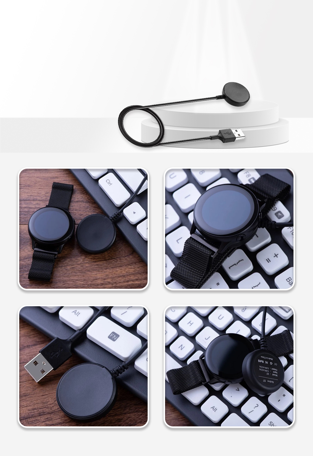  Smart Watch Charging Cable For Samsung Galaxy Watch