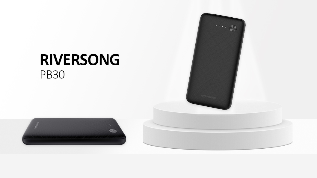 Riversong (Horizon 10) 10000 mAh Power Bank 2.4A Black