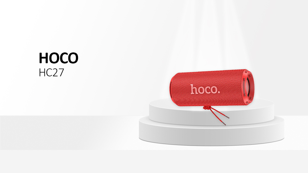 Hoco HC27 Wireless Speaker Bluetooth 2x8W Red