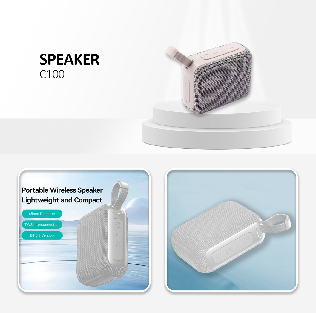 Wireless  speaker C100 5W white