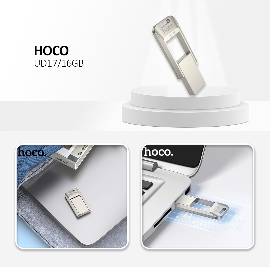 Hoco Pendrive  USB A + USB C UD17 16GB USB3.0