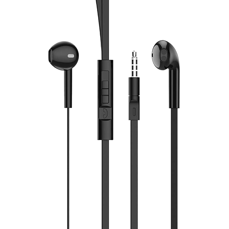 BM23 Bright sound universal earphones with mic Black