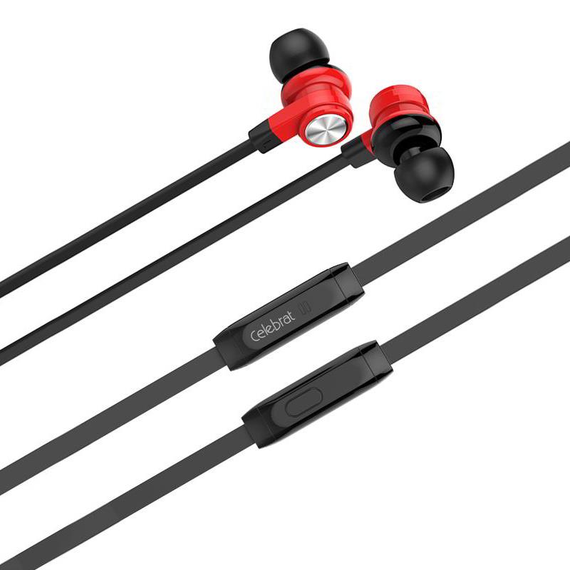 Celebrat D9 Earphone Red