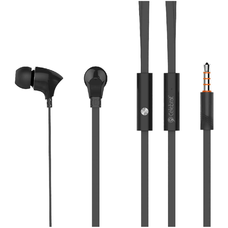 EARPHONE CELEBRAT BLACK