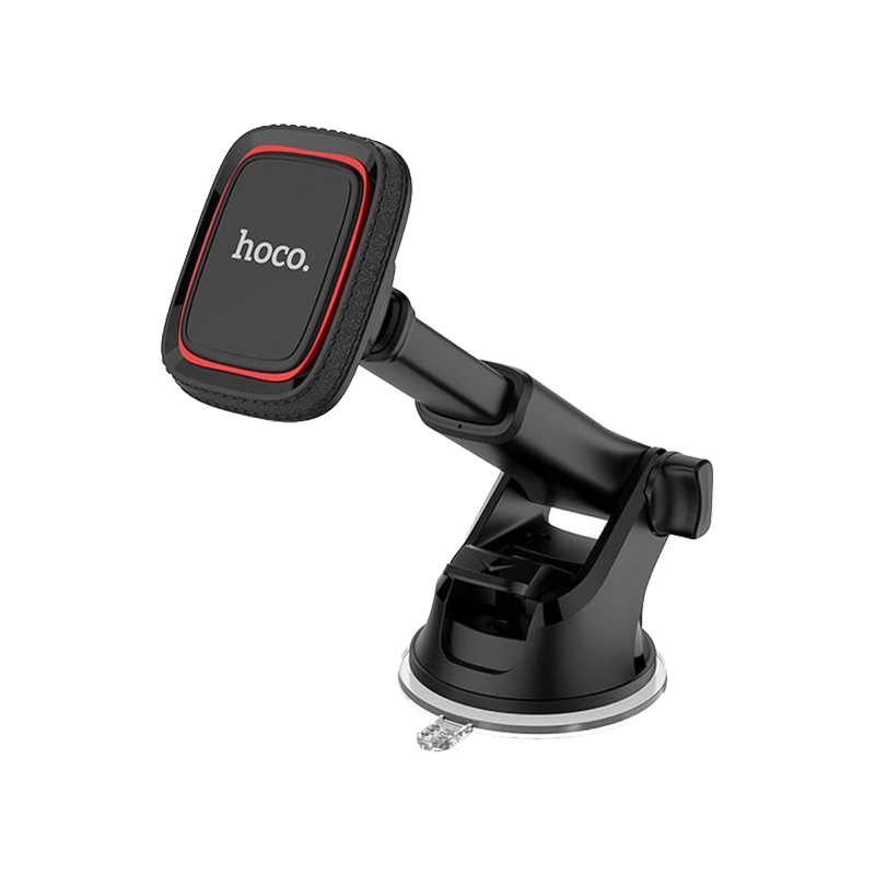 Hoco CA42 Cool Journey In-Car Dashboard Holder With Stretch Rod Black & Red