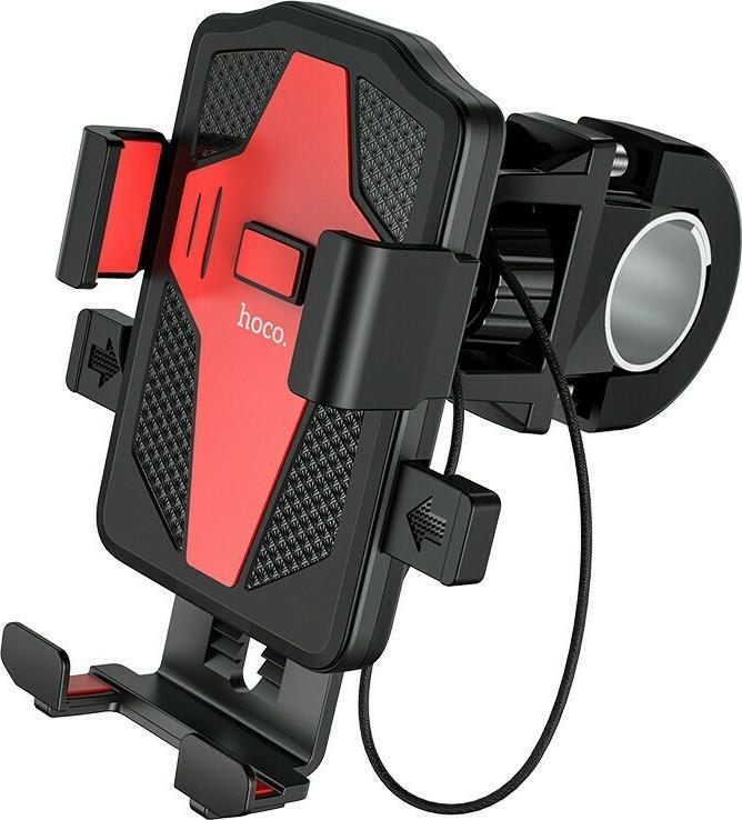CA73 Flying one-touch bicycle and motorcycle universal holder black & red
