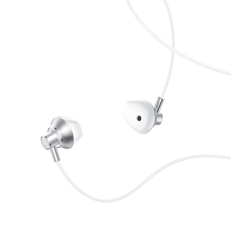 HOCO M75 BELLE UNIVERSAL EARPHONES SILVER