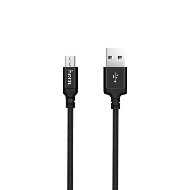 HOCO USB Cable - X14 2A micro USB 1m black