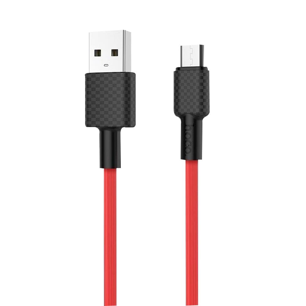 HOCO USB Cable - Superior X29 micro USB 1M red
