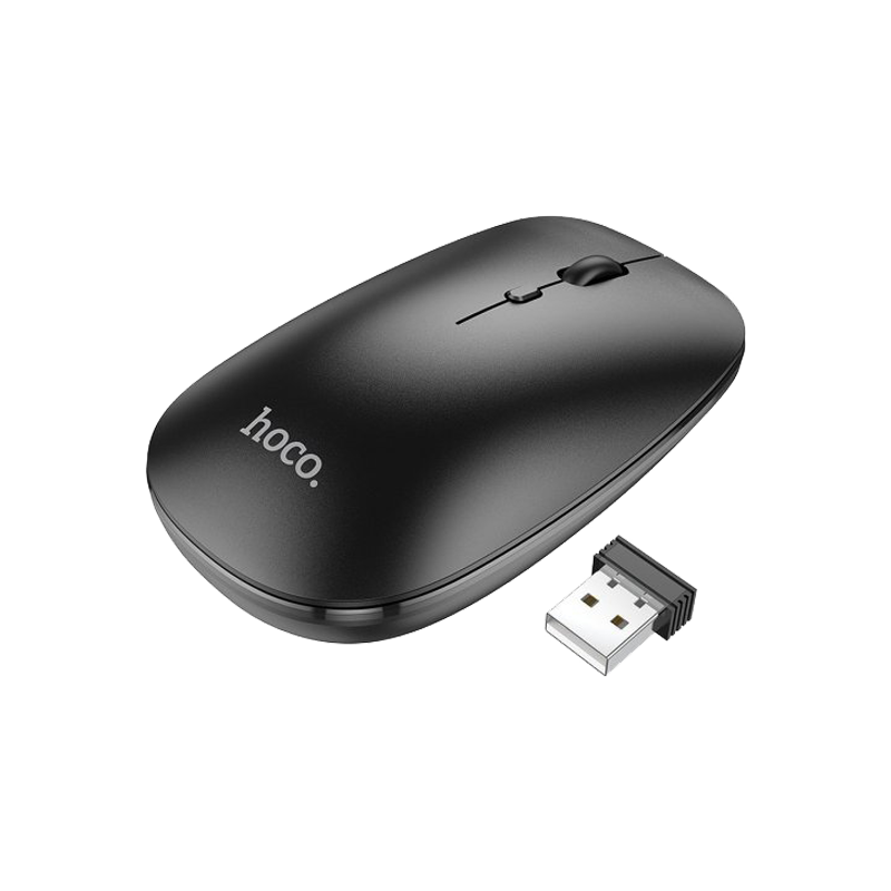 HOCO Computer mouse - GM15 wireless dual-mode black
