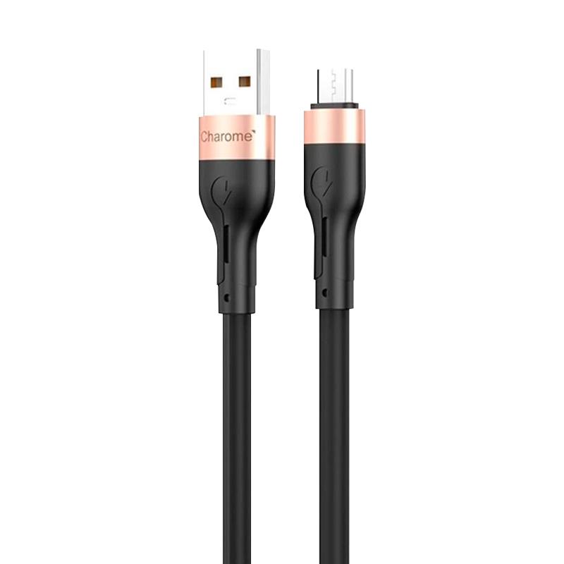 C23-01 USB-A to Micro charging data cable Black
