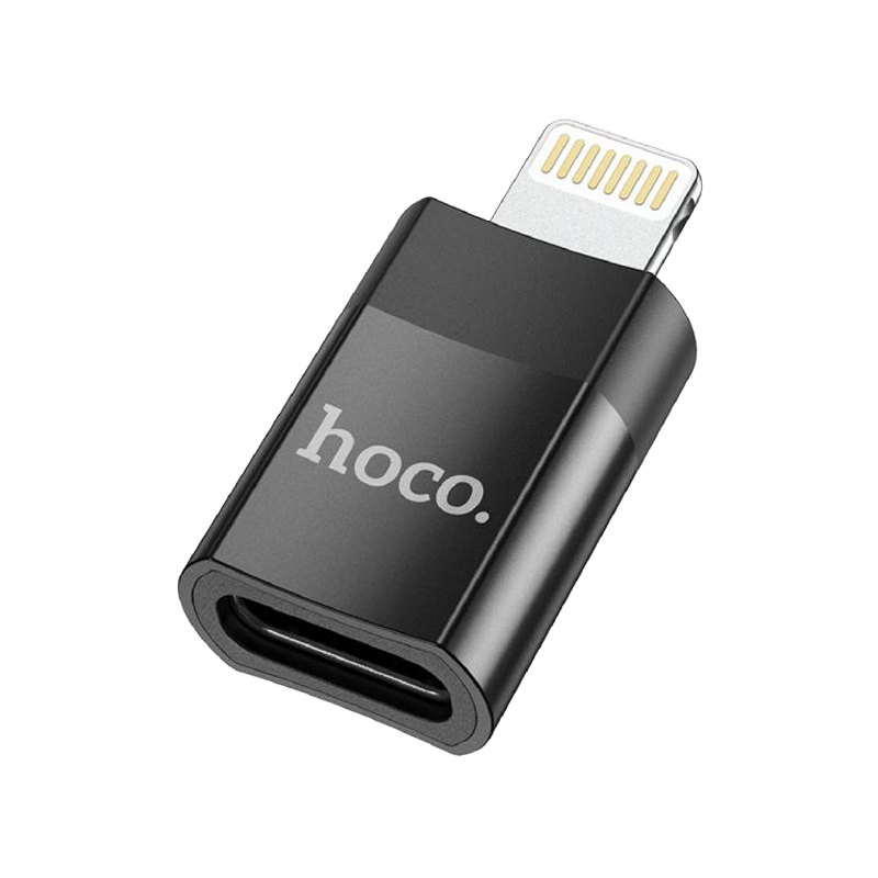 UA17 iP Male to Type-C female USB2.0 adapter Black