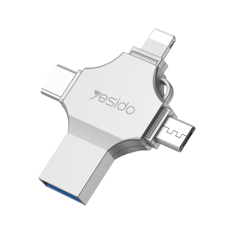 FL10 4 in 1 OTG Adapter with built-in Memory Disk