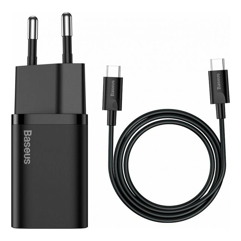 Baseus Super Si Quick Charger 25W Type-c to Type-c Black