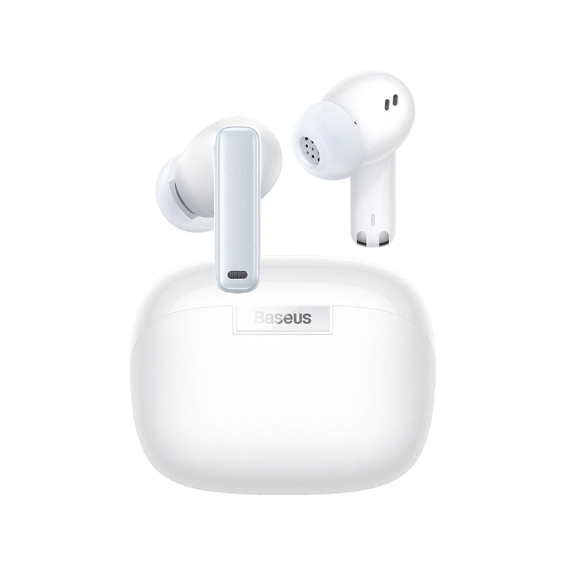 KF2316107 Baseus - Wireless Earbuds Bowie M2s (NGTW350102) - TWS with Bluetooth 5.3 - Moon White