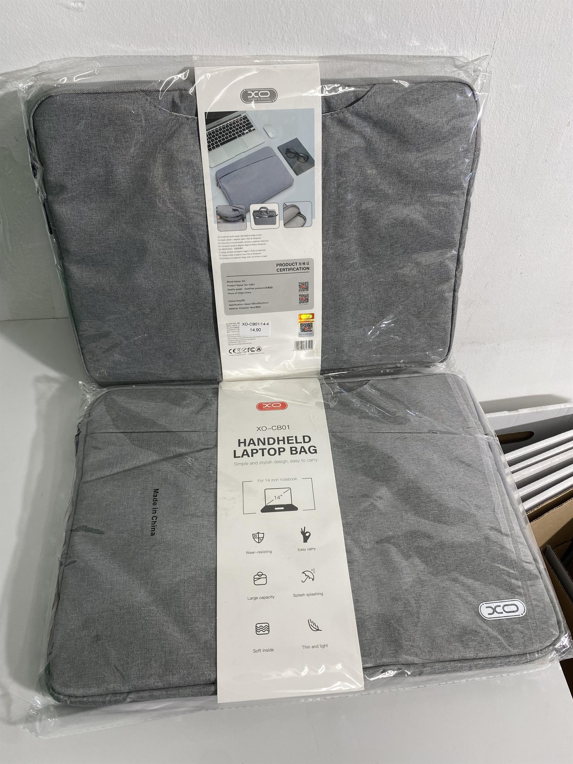 CB01  Laptop bag 14 inch Gray
