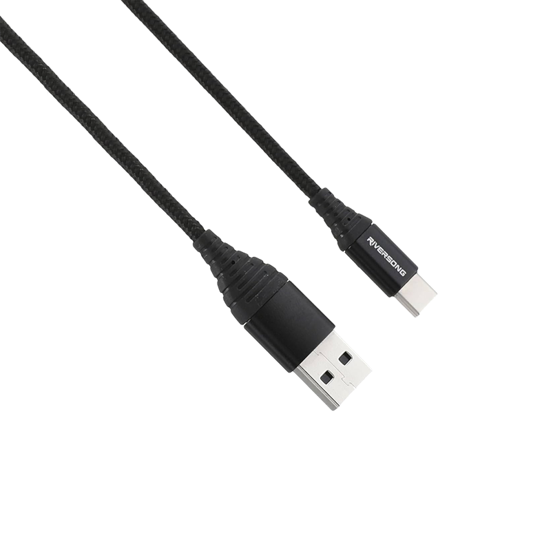 Nylon Braided Type-C Cable Black