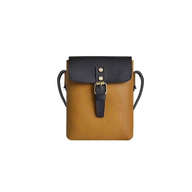COTECi Mini two-color shoulder bag Light Brown