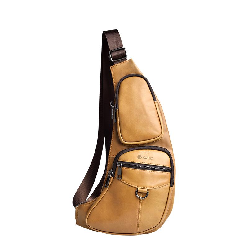 COTECi Luxury SeriesLong Dumpling Bag Brown
