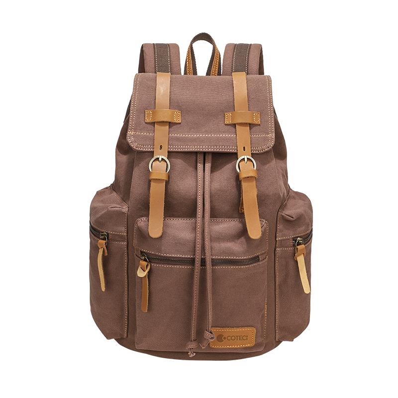 COTECi Vintage Series Hiking Backpack Brown