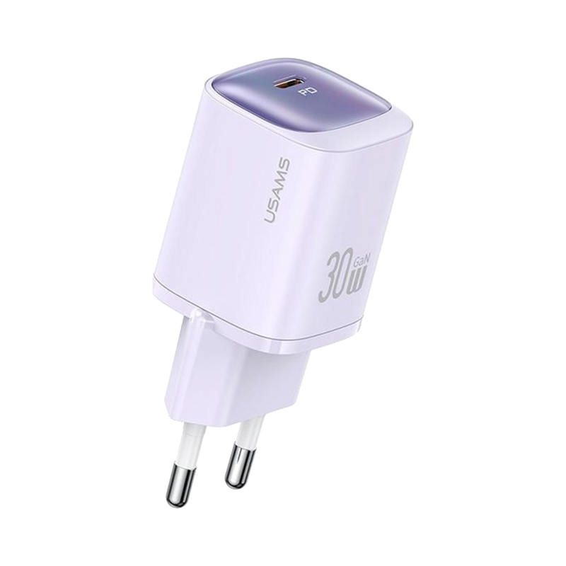 USAMS CC251 Fast GaN Charger PD 30W- Purple