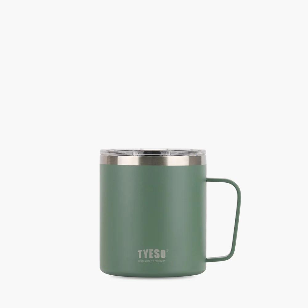 TS-8789B VACUUM INSULATED MUG GREEN 400ml