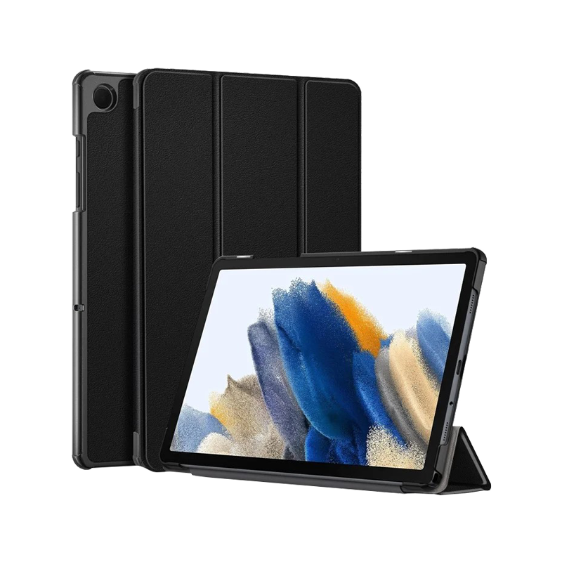 Tablet Case Tri-fold Stand Cover For Sam Galaxy Tab A9 Plus Black
