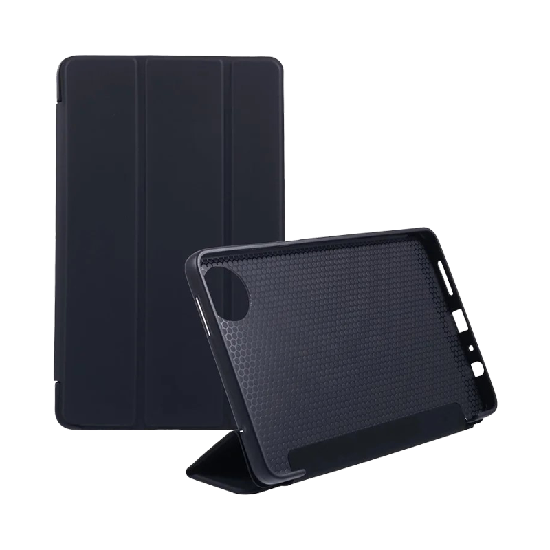 Tri-Fold Stand Tablet Cover For Xiaomi Redmi Pad SE Black
