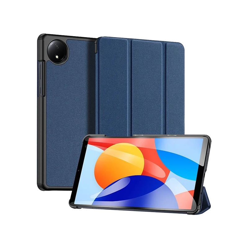 Tri-fold Stand Tablet Cover for Xiaomi Redmi Pad SE Blue