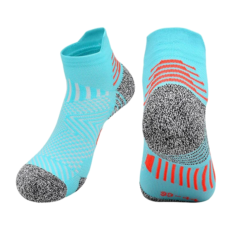 JCB3008 1 Pair Running Socks  M SIZE BLUE