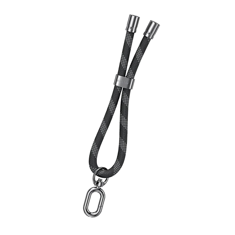 USAMS ZB317 34cm Phone Lanyard-Black