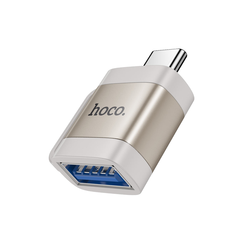 EOL HOCO adapter OTG Lightning (male)  to Type C (female) 2A UA31B gray