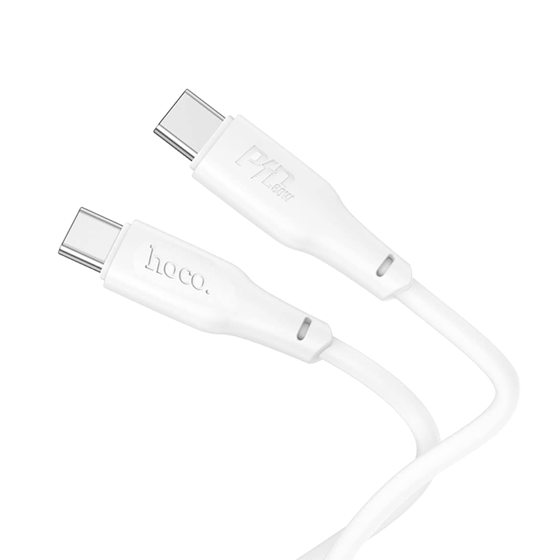 HOCO cable  Type C to Type C 3A 100W X93 1 m white