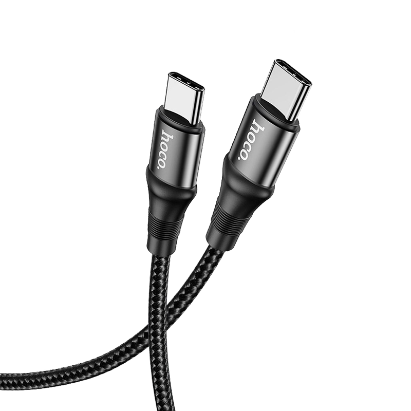 HOCO cable  Type C to Type C PD 5A 100W X50 1 m black