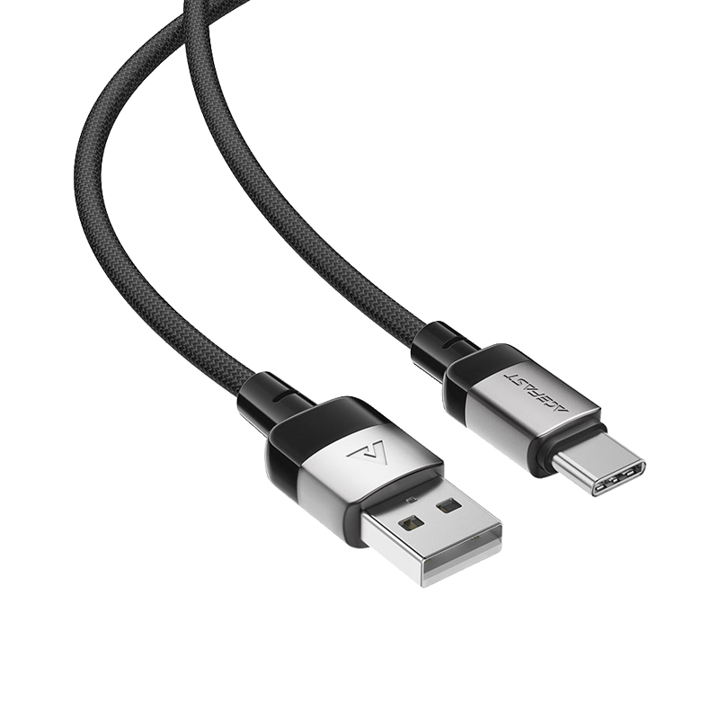 C9-04 USB-A to USB-C charging data cable,black