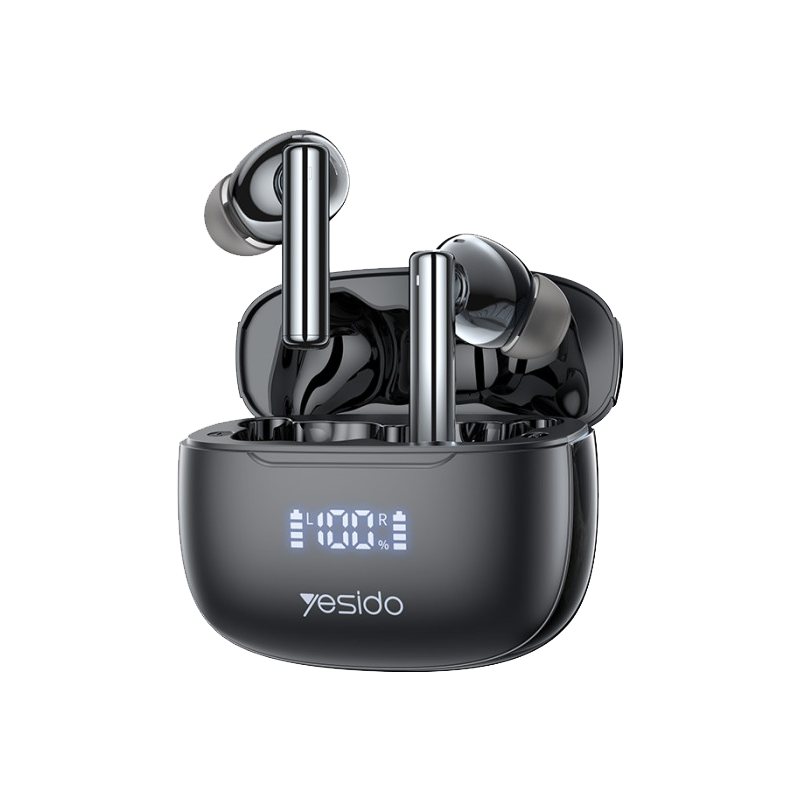 YESIDO TWS23 ANC Active Noice Cancelling Black