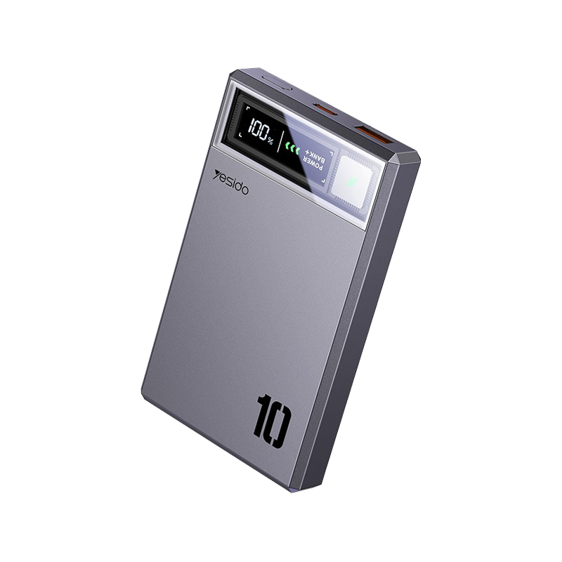 YESIDO YP61 Power Bank10000mAh Magnetic Wireless Charging 22.5W Black